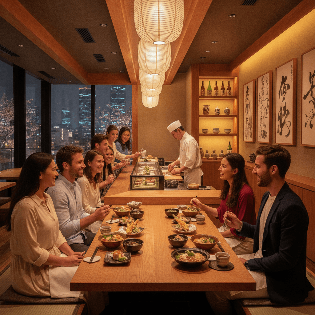 東京で訪日外国人におすすめ!伝統的な日本の食文化を体験できるユニークなレストランガイド