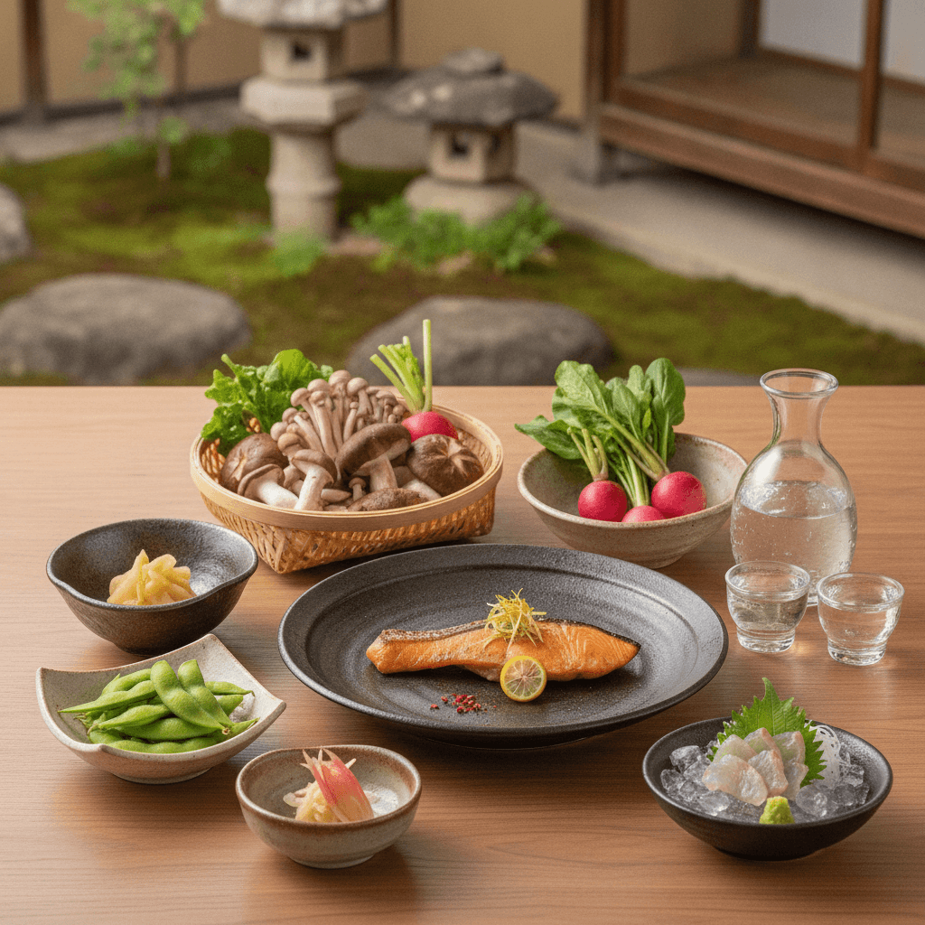 日本の食材:文化と哲学で紐解く旬の恵みと一期一会
