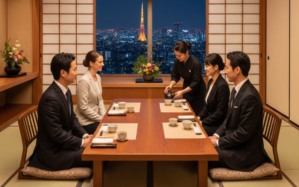 東京で外国人接待！日本文化体験ができる一流レストラン完全ガイド