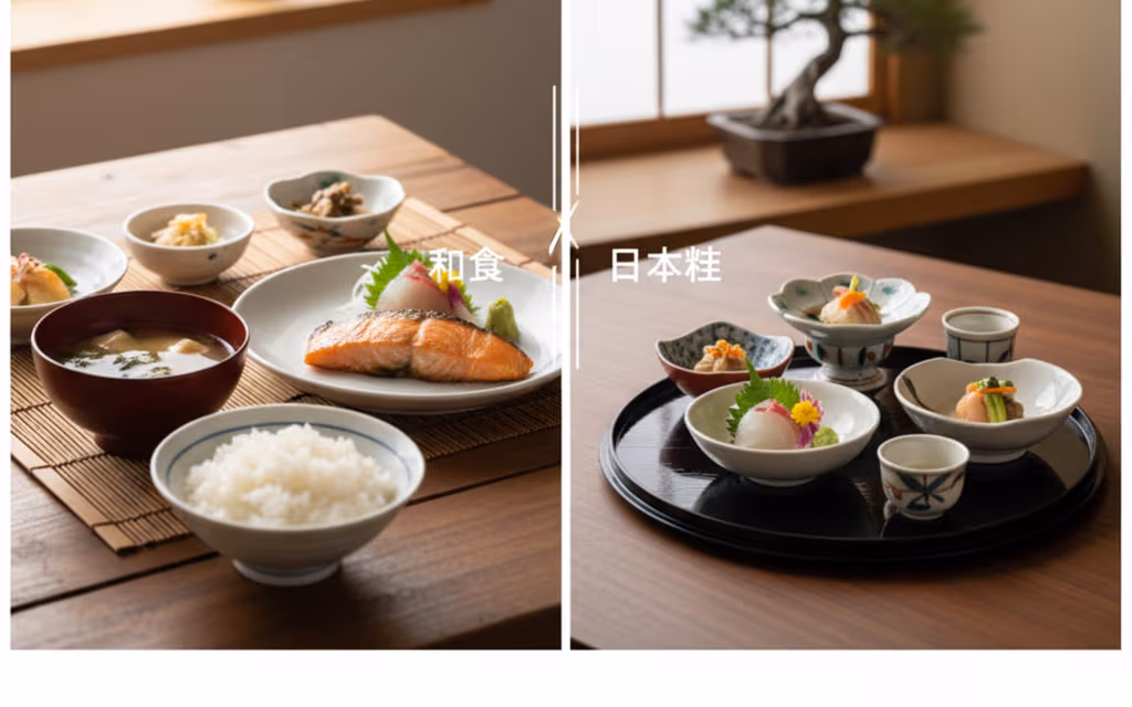 和食と日本料理の違いを徹底解説：文化から味わう日本の食の真髄